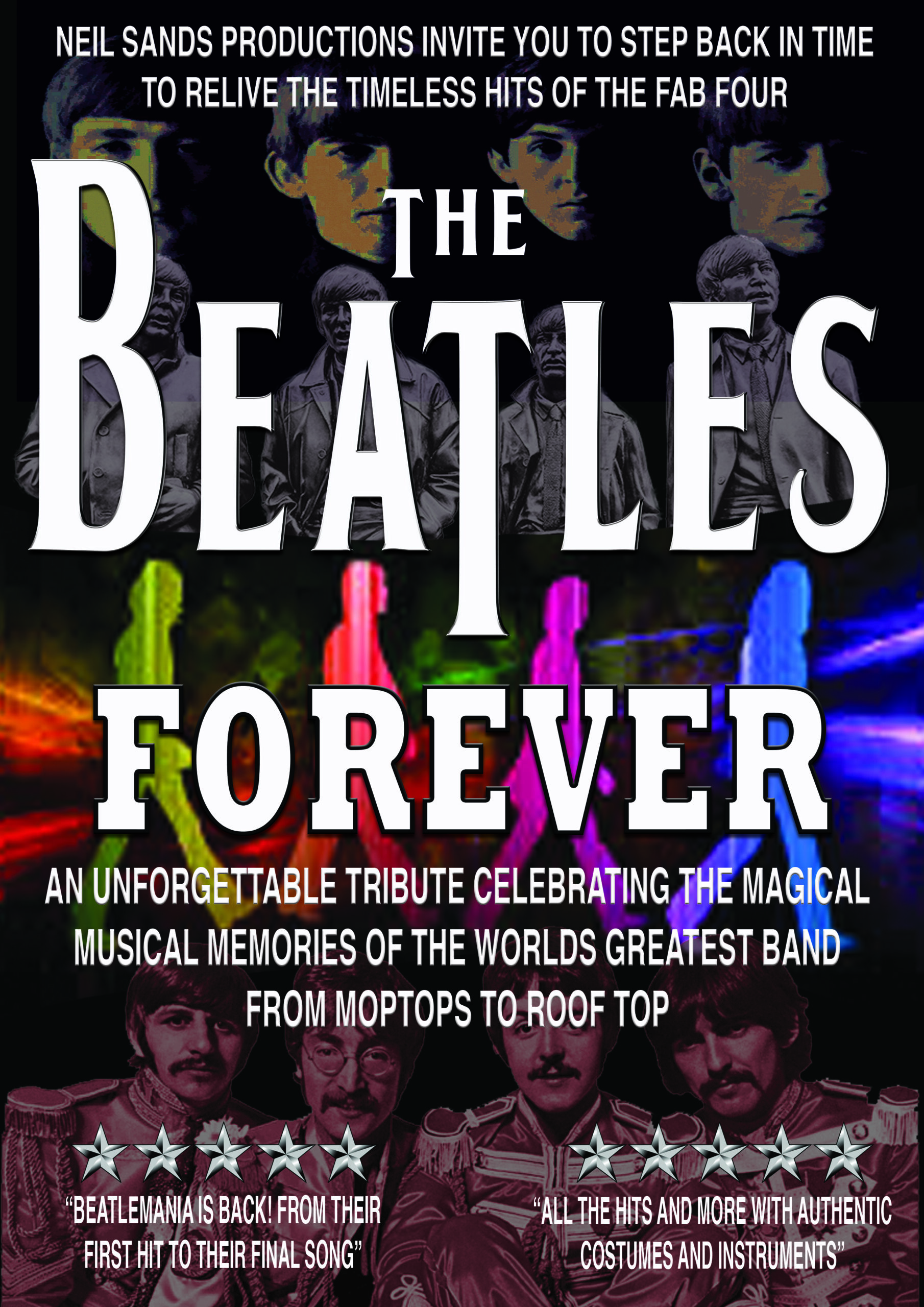 BEATLES FOREVE POSTER. 2
